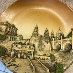 Relief Ceramic Plate