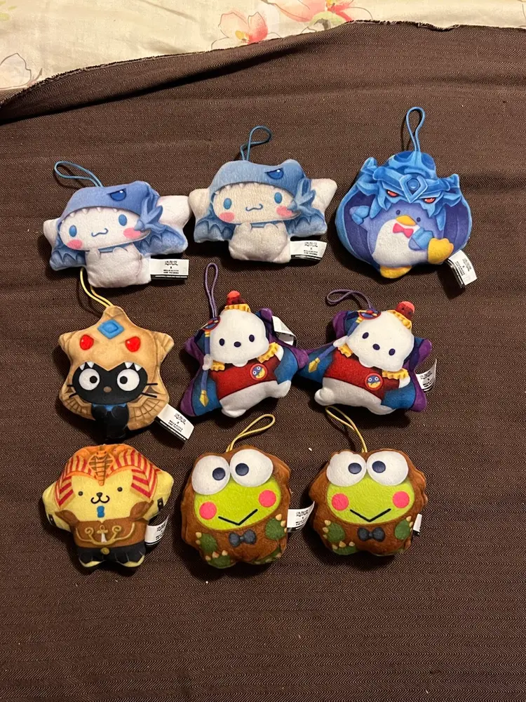Sanrio Hello Kitty X Yu-Gi-Oh! McDonald’s Plush Toys Set OF 9