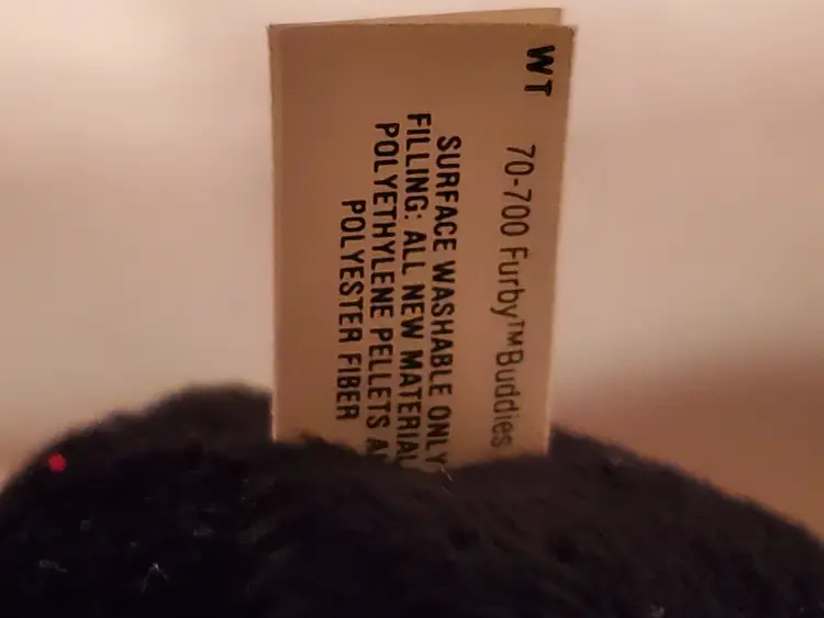 1999 Furby Buddies Plush Bean Bag