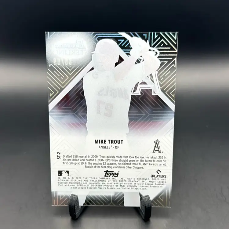 2023 Sterling Mike Trout Acetate 66/99