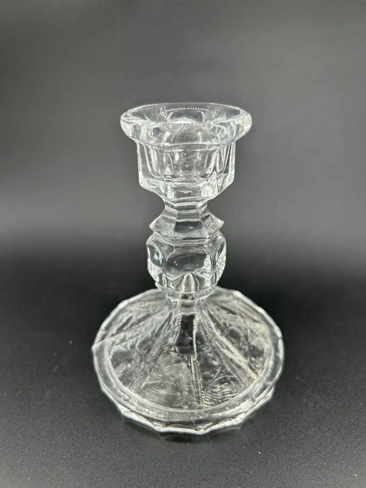 Fostoria Glass candle holder