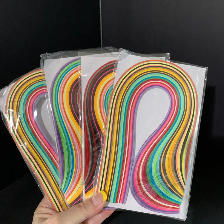 Set of 4 Different Sized Quilling Strips