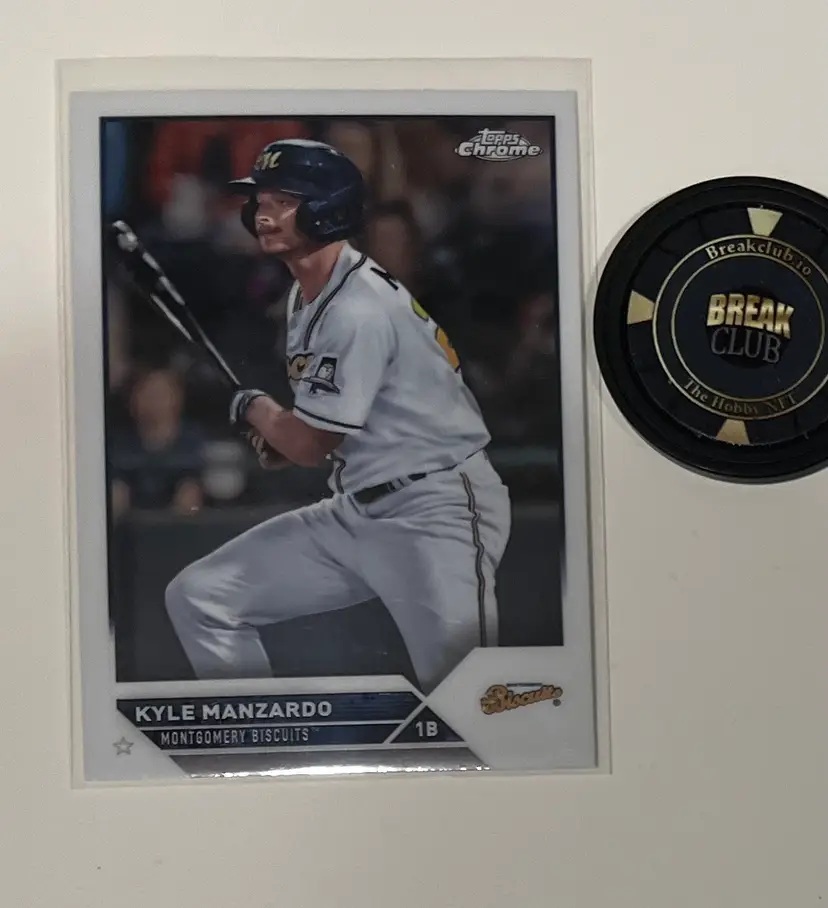 Kyle Manzardo Topps Pro Debut Chrome