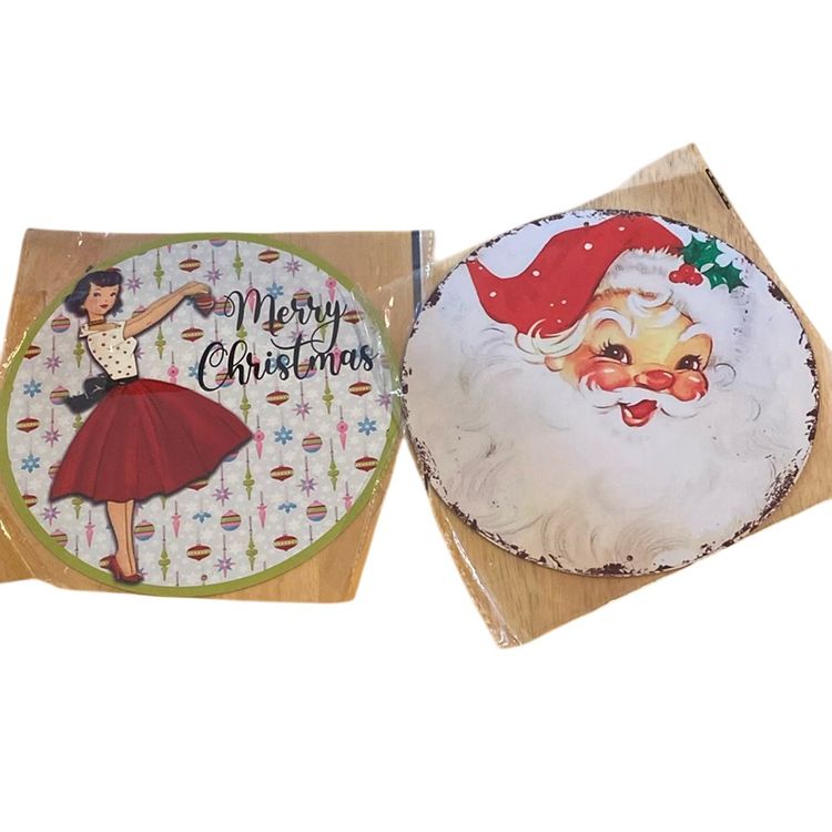 Choice Of Painted Metal Hanging Decorations New