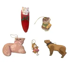 Cat Christmas Ornament Pride 2 1/2 To 5 Inches