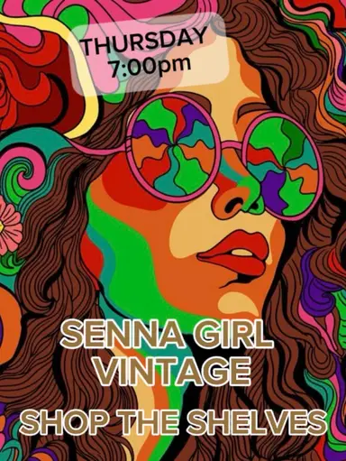 SHOP THE SHELVES - VINTAGE GLASS & TRINKETS 