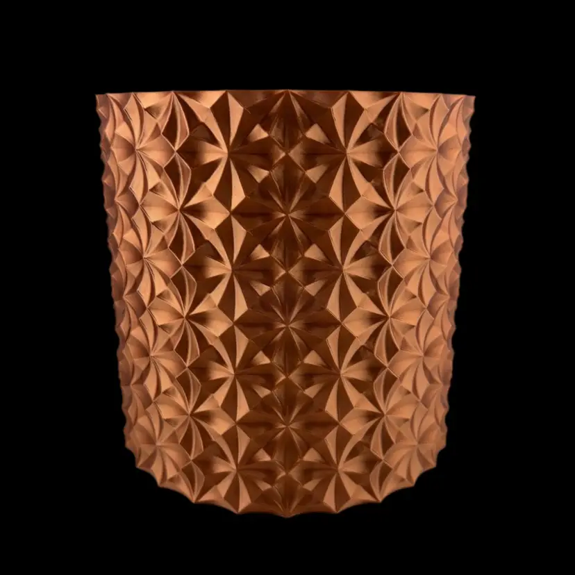 5.5 inch cover pot (no drainage holes) in COPPER🔸