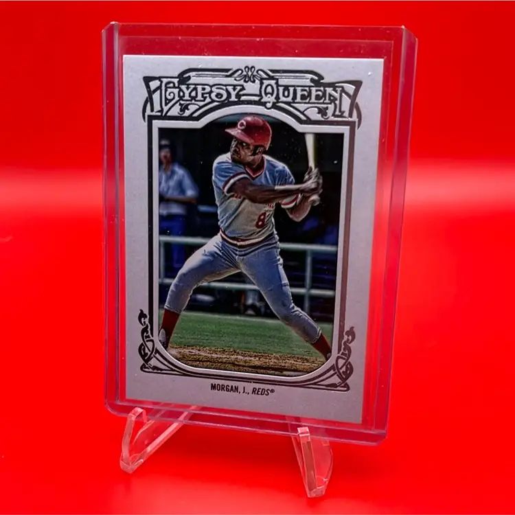 Joe Morgan 2013 Topps Gypsy Queen White Framed Cincinnati Reds