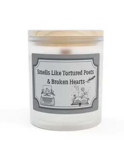 Smells Like Tortured Poets & Broken Hearts 11oz Candle