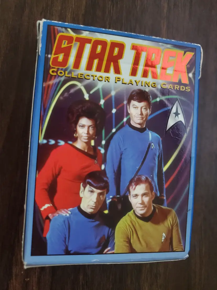 Star Trek The Original Series ~ Collector Playing Cards in Box ~ 1998 Complete.
