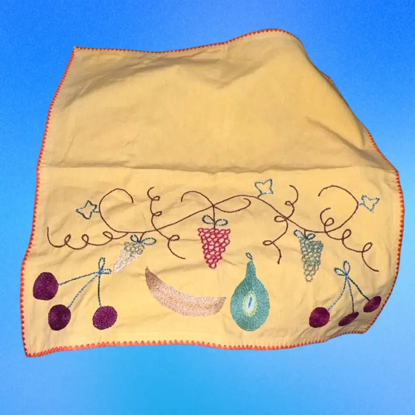 Embrodiered Hand Towel/ bread towel
