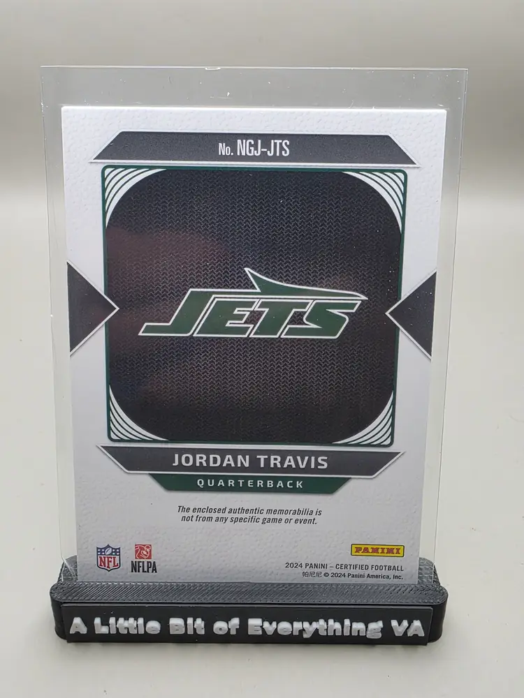 Jordan Travis #NGJ-JTS 2024 Panini Certified - New Generation Jerseys Mirror Blue #/99