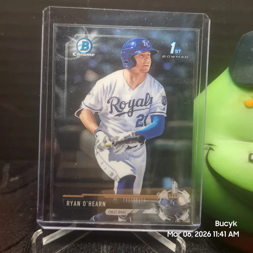 2017 Bowman Chrome - Ryan O'Hearn Kansas City Royals
