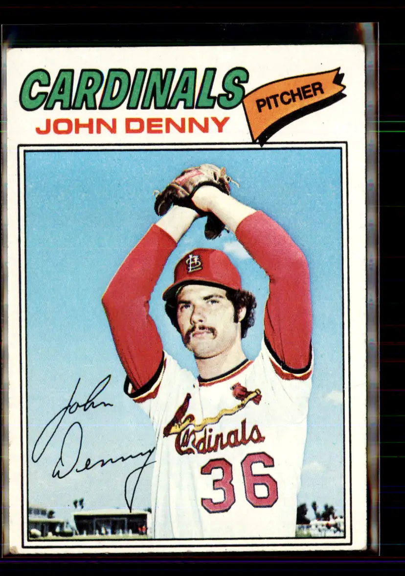 John Denny 1977 Topps #541 - (144) - St. Louis Cardinals