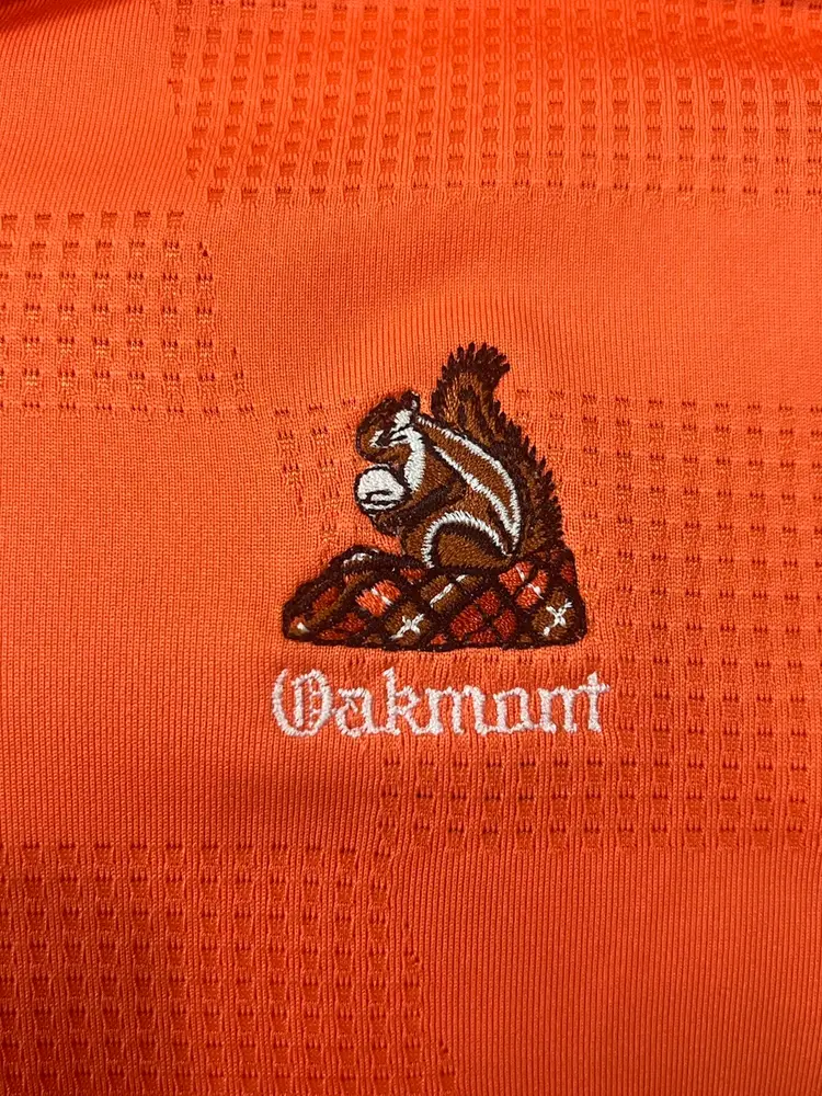 Nike Golf Polo- Oakmont CC- Orange- Size XL