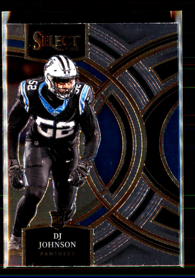 Dj Johnson 2023 Panini Select Football #143 - (135) - Carolina Panthers