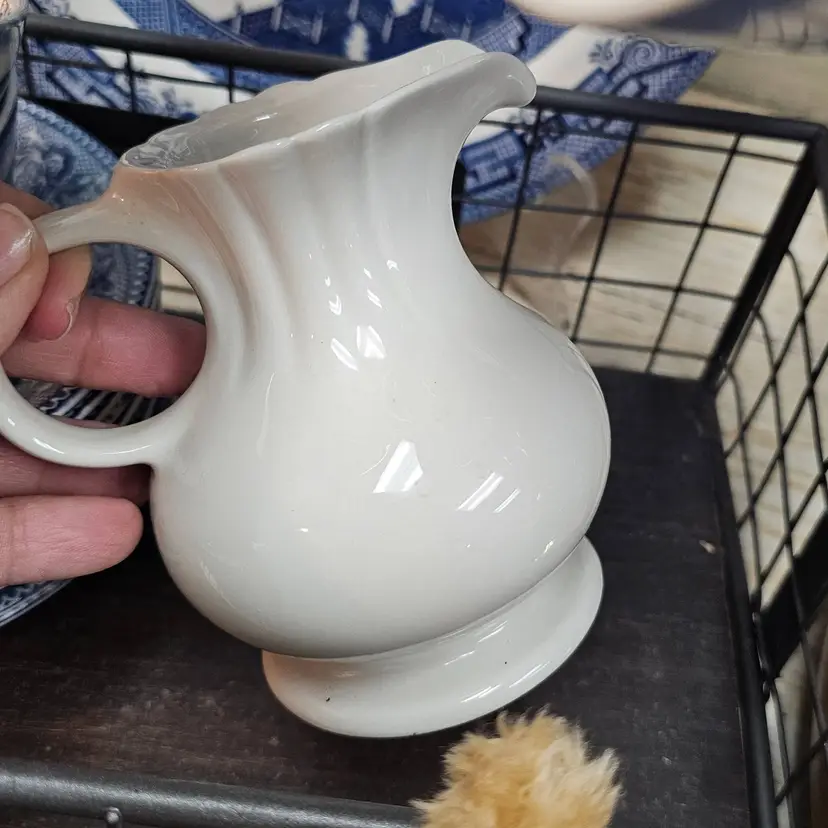 #23 Vintage Hall Pottery Creamer Pitcher