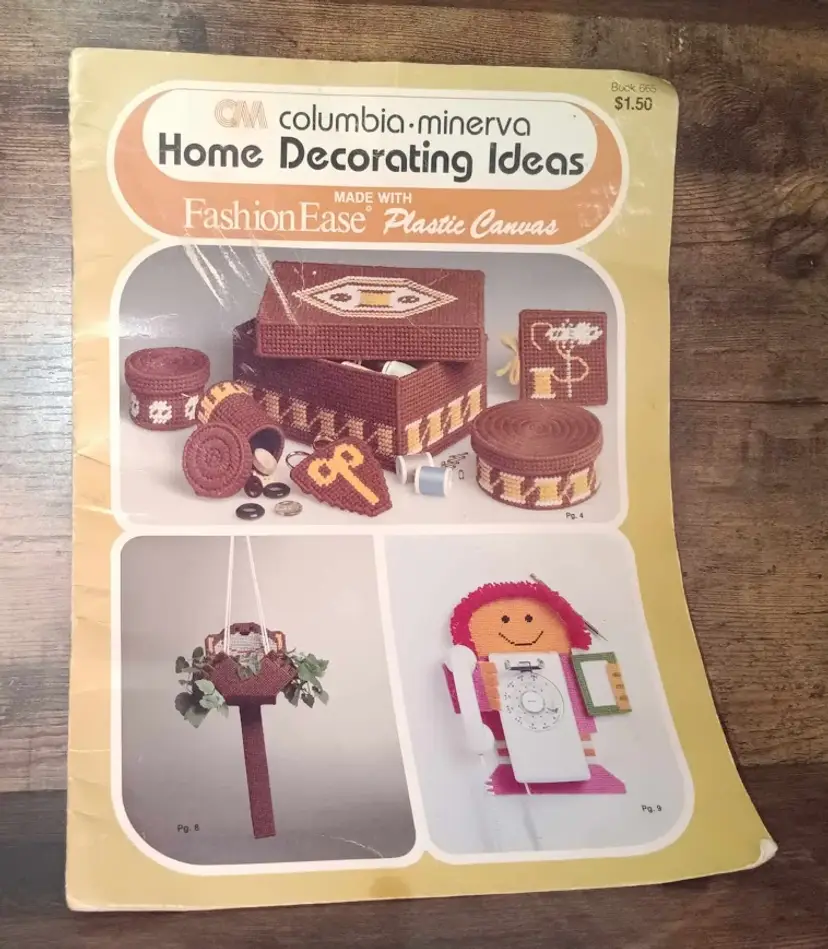 Fashion Ease Plastic Canvas Craft Book