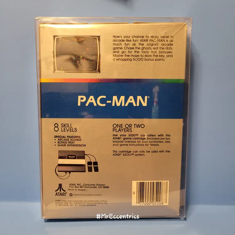 Vintage 1982 Atari 5200 Pac Man Game NEW SEALED Gradeable
