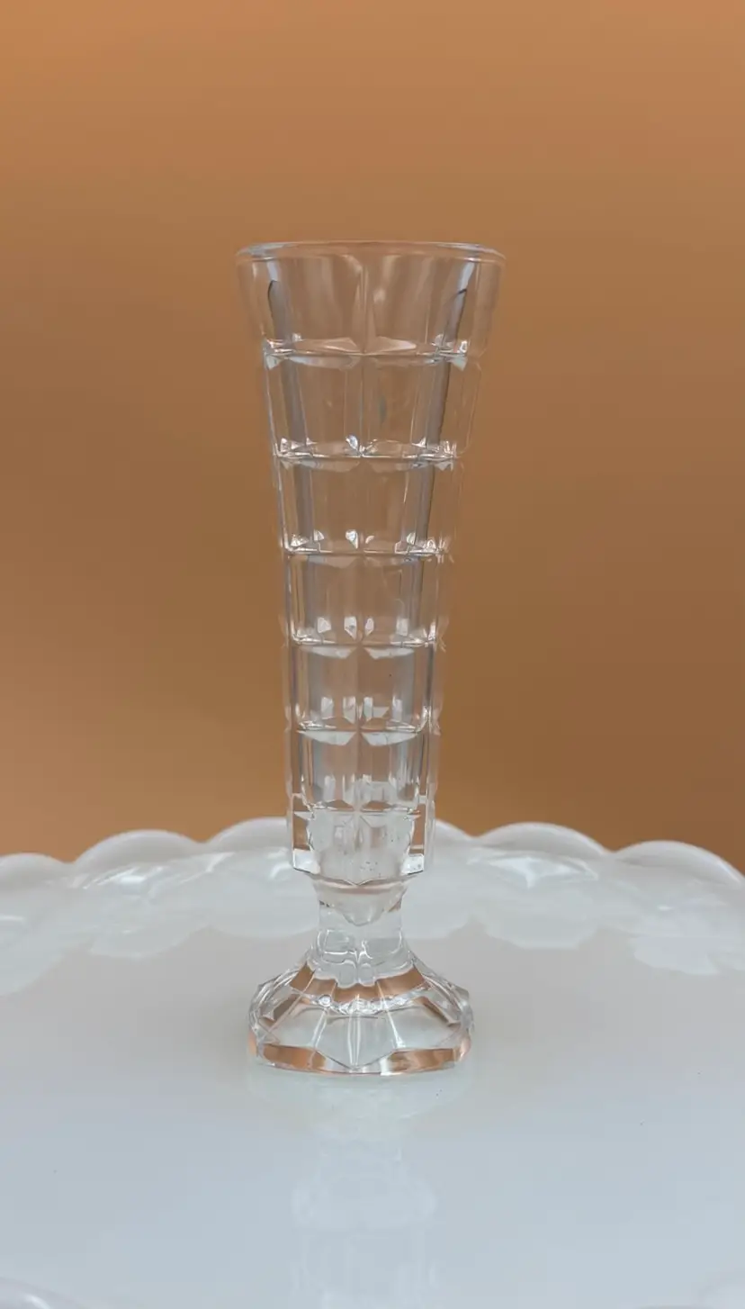 Cristal d’ Arques 24% Lead Crystal Bud Vase