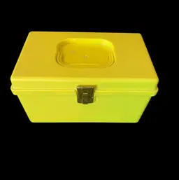 Wil-hold Wilson Sewing Box With Thread 9 1/2 X 6 X 5 1/2 Inches