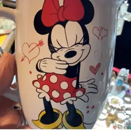 Disney Cup Minnie and Mickey Mouse