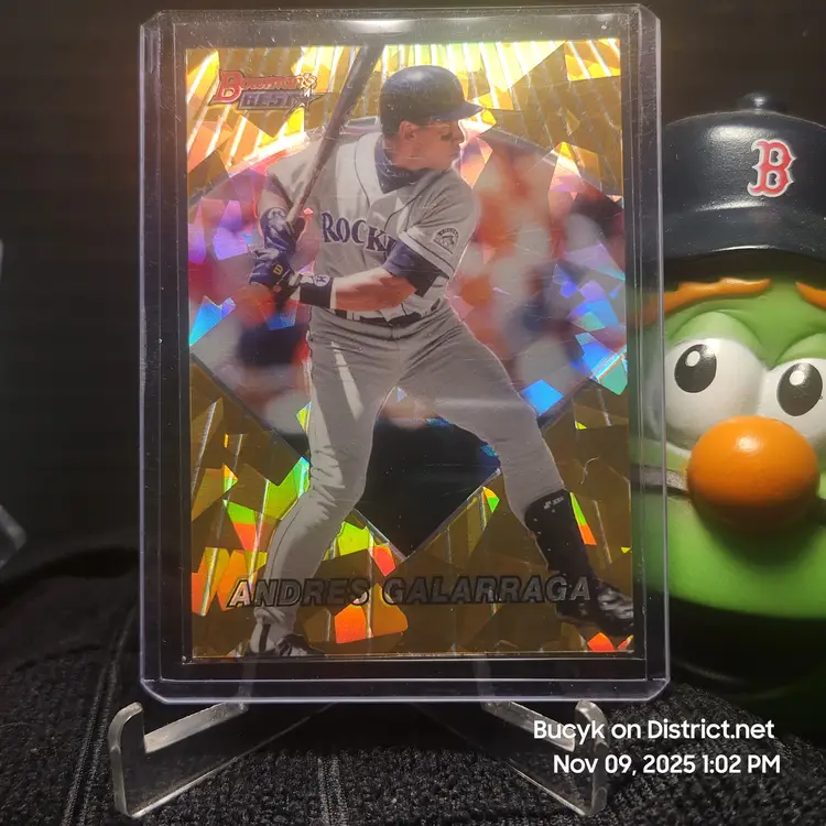 2016 Bowman's Best 1996 Atomic - Andres Galarrage Colorado Rockies