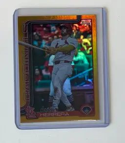Ivan Herrera Gold Rainbow Foil /50 St. Louis Cardinals