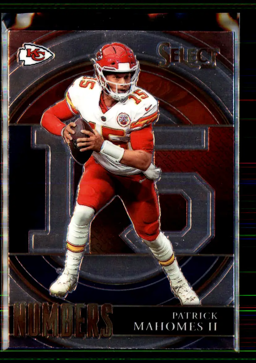 Patrick Mahomes Ii 2021 Panini Select Numbers #SN-1 - Kansas City Chiefs - (147-34)
