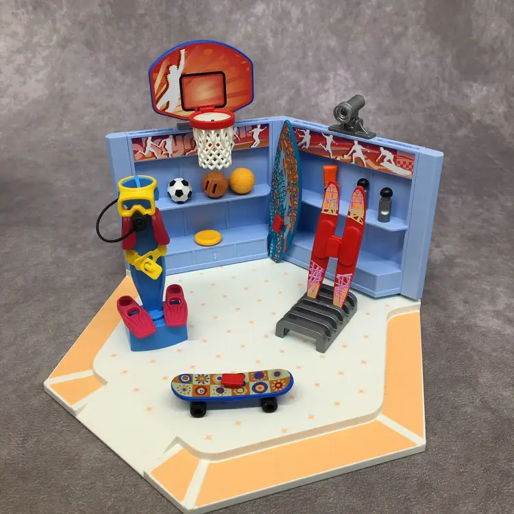 Playmobil Sports Store Replacement Part for 9078-Skateboard,Surfboard-Incomplete