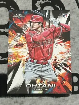 2018 Topps Fire Shohei Ohtani RC