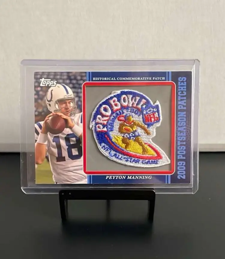 2009 Topps Postseason Patches Peyton Manning