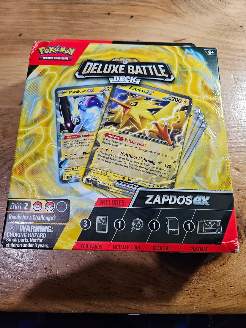 Zapados EX deluxe battle deck