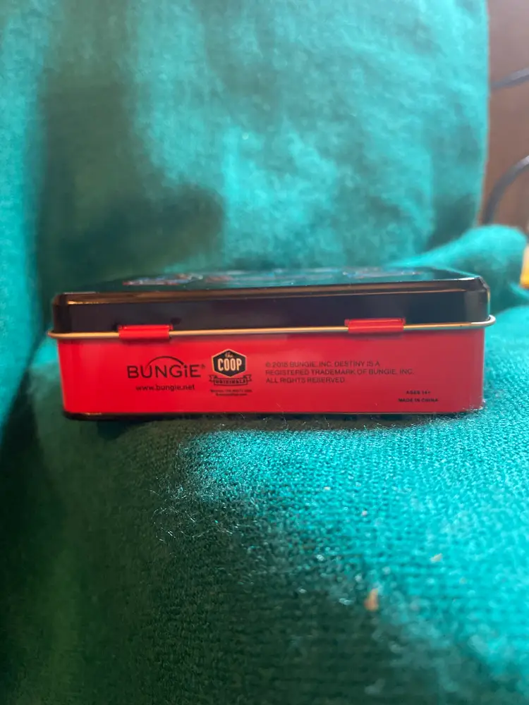 Flaming Dragons Mini Lunchbox Trinket Holder.