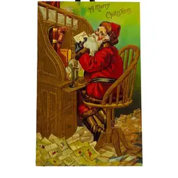 Vintage Christmas Postcard © 1992 B. Shackman & Co., Inc., 559 East Minges Road, Battle Creek, MI 49015 Nc 7226 Printed in Hong Kong