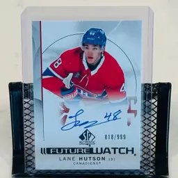 2024-25 UD SP Authentic Lane Huston Future Watch Auto /999