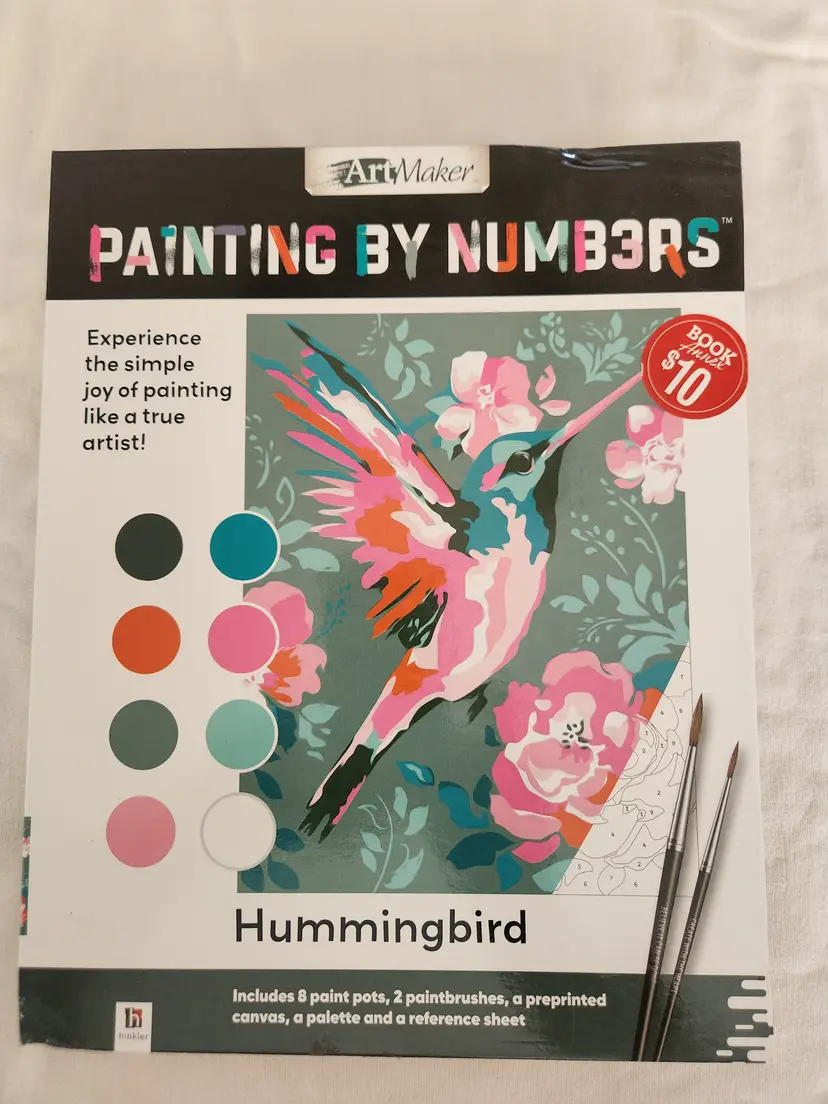 Hummingbird Paint by Numbers