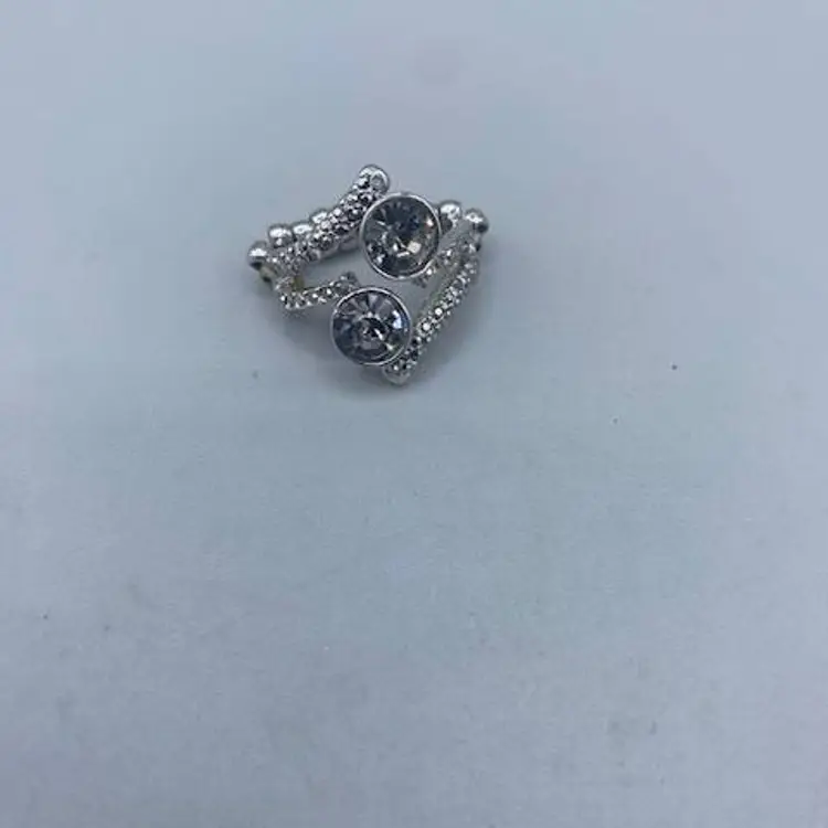 Paparazzi Over The Top Glamour Silver Ring..7-3