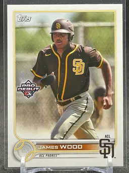 #67 - James Wood 2022 Topps Pro Debut