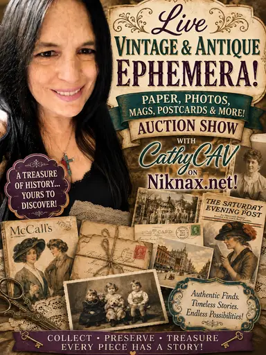 EPHEMERA SHOW! Variety Of Items!