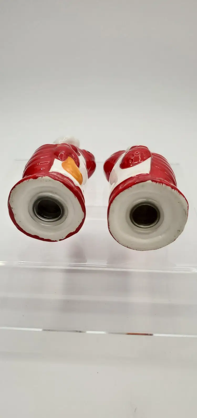 Ceramic Crawfish Salt & Pepper Shakers "Ca C'est Bon"