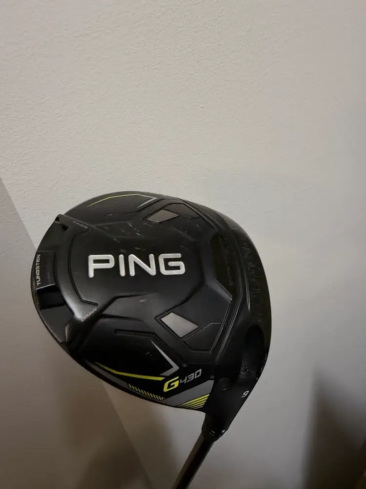 Ping G430 LST Driver – 9° – Tour 2.0 Chrome 65 Stiff – Headcover Included RH