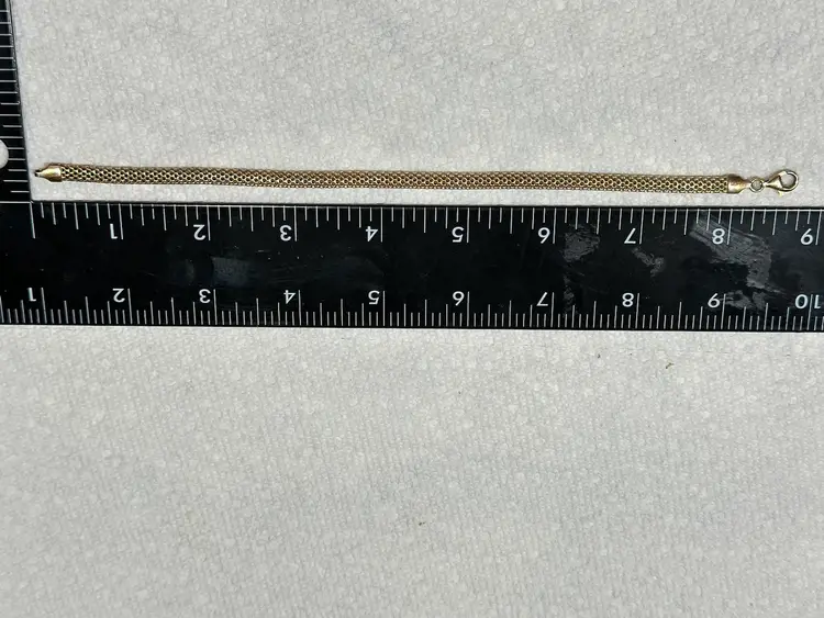 Italy LIRM Gold Vermeil Silver 925 Bracelet