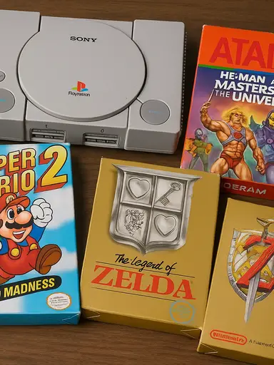 NES systems, Games, Atari games, CIB nintendo