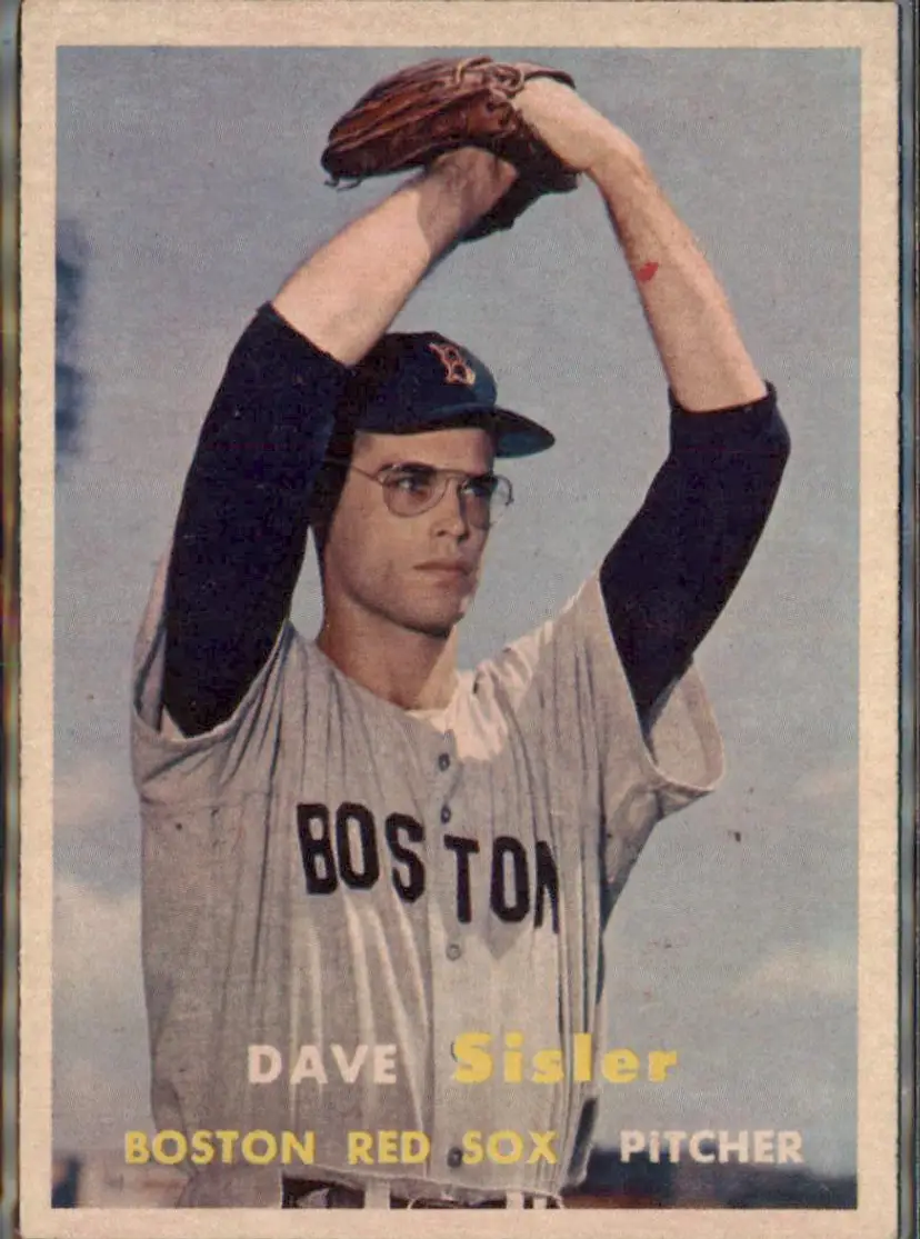 1957 Topps #56 Dave Sisler - ( pk1 ) - Boston Red Sox