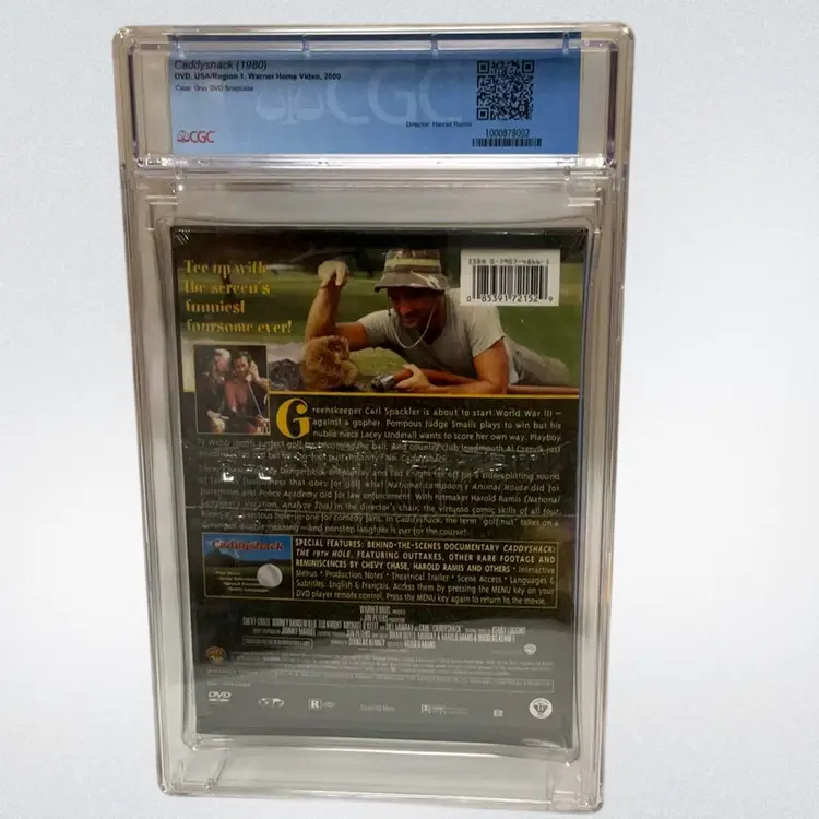 Caddyshack DVD CGC Graded 9.6 A+ Warner Home Video 2000 Sealed