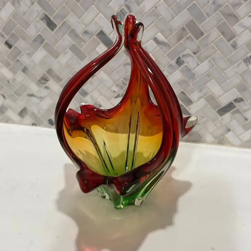 Murano Glass Basket