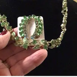 Crystal Necklace and earrings