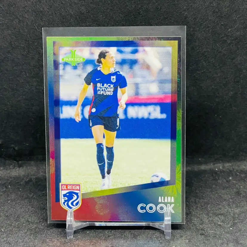 Soccer Alana Cook Foil /100 2022 Parkside NWSL