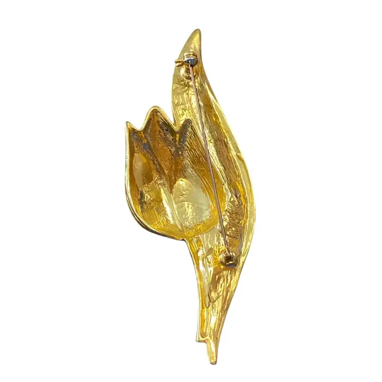 Tulip Brooch 4 1/2” X 1 1/2”